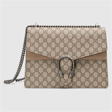 gucci dionysus gg supreme shoulder bag ebay|gucci dionysus bag suede.